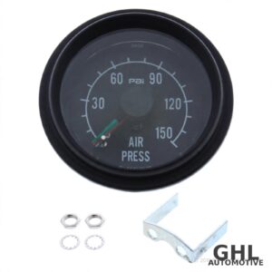 PAI FGG-0500 Dual Air Pressure Gauge OEM 7MT320RP2 - Mack & Volvo