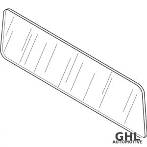 PAI FRG-5784 Rear Cab Glass OEM 20QS49R - Mack & Volvo