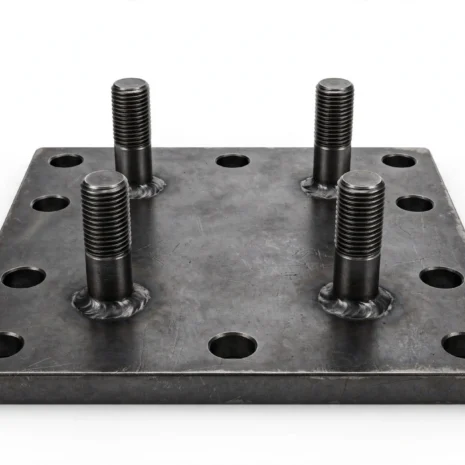 Mounting base for bolt-on wear runners, ITR part 12X9B