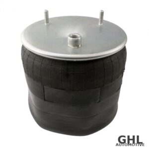 Rolling Lobe Air Spring with 11.3" Dia Top Plate, Replaces Goodyear