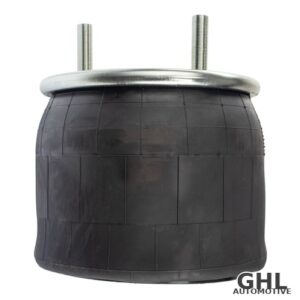 Rolling Lobe Air Spring with Aluminum Base, Replaces Goodyear