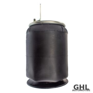 World American WA01-9373C Rolling Lobe Air Spring with Aluminum Base – Replaces Goodyear 1R12-403