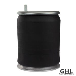 World American WA01-9580C Rolling Lobe Air Spring with Aluminum Base – Replaces Goodyear 1R13-118